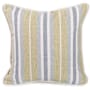 James Allan Polarity 20" x 20" Polyester and Rolefin Covered Polyester Filled Accent Pillow Moss