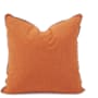 James Allan Sensibility 20" x 20" Polyester and Rolefin Covered Polyester Filled Accent Pillow with Decorative Cording Canyon