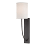 James Allan Almond Single Light 17" Tall Wall Sconce Old Bronze