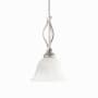 James Allan Vision Single Light 7-1/2" Wide Mini Pendant Classic Nickel