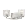 James Allan Ellis 2 Light 16" Wide Vanity Light Brushed Nickel