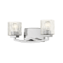 James Allan Ellis 2 Light 16" Wide Vanity Light Chrome