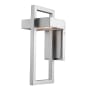 James Allan Roland 15" Tall LED Outdoor Wall Sconce Silver