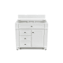 James Martin Vanities Bristol 36" Single Basin Hardwood Vanity Cabinet Only Bright White