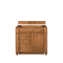 James Martin Vanities Bristol 36" Single Basin Hardwood Vanity Cabinet Only Saddle Brown