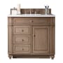 James Martin Vanities Bristol 36" Single Basin Hardwood Vanity Cabinet Only Whitewashed Walnut