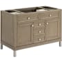 James Martin Vanities Chicago 48" Free Standing Single Basin Vanity Cabinet Only - Less Vanity Top Walnut Whisper