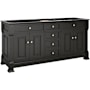 James Martin Vanities Brookfield 72" Free Standing Double Basin Vanity Cabinet Only - Less Vanity Top Black Onyx