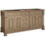James Martin Vanities Brookfield 72" Free Standing Double Basin Vanity Cabinet Only - Less Vanity Top Pecan