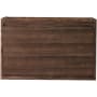James Martin Vanities Mantova 32" Wall Mounted Single Basin Poplar Wood Vanity Cabinet Only Mid-Century Walnut