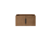 James Martin Vanities Columbia 32" Single Free Standing Vanity Cabinet - Less Vanity Top Latte Oak