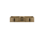 James Martin Vanities Columbia 72" Single Wall Mounted Vanity Cabinet - Less Vanity Top Latte Oak