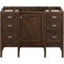 James Martin Vanities Addison 48" Single Basin Hardwood Vanity Cabinet Only Mid Century Acacia