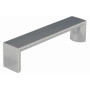 Jamison Collection 3-3/4 Inch Center to Center Handle Cabinet Pull Satin Nickel