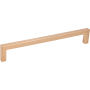 Jamison Collection 7-9/16 Inch Center to Center Handle Cabinet Pull Rose Gold
