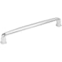 Jeffrey Alexander Milan 1 Series 6-5/16" Center to Center Rounded Corner Cabinet Handle / Drawer Pull Polished Chrome