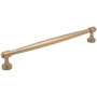 Jeffrey Alexander Jules 12" Center to Center Elegant Modern Industrial Appliance Tapered Bar Handle / Appliance Bar Pull Satin Bronze