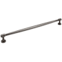 Jeffrey Alexander Jules 18" Center to Center Modern Tapered Appliance Bar Handle / Bar Pull Brushed Pewter