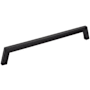 Jeffrey Alexander Ivan 12" Center to Center Angled Arch Appliance Handle / Appliance Pull Matte Black
