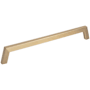 Jeffrey Alexander Ivan 12" Center to Center Angled Arch Appliance Handle / Appliance Pull Satin Bronze