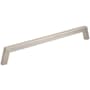 Jeffrey Alexander Ivan 12" Center to Center Angled Arch Appliance Handle / Appliance Pull Satin Nickel