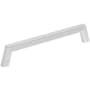 Jeffrey Alexander Ivan 6-5/16" Center to Center (160mm) Mid Century Modern Angled Arch Cabinet Handle / Drawer Pull Polished Chrome