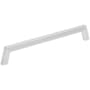 Jeffrey Alexander Ivan 7-9/16" (192mm) Center to Center Mid Century Modern Angled Arch Cabinet Handle / Drawer Pull Polished Chrome