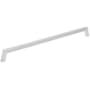 Jeffrey Alexander Ivan 12" (305mm) Center to Center Mid Century Modern Angled Arch Large Cabinet Handle / Drawer Pull Polished Chrome