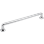 Jeffrey Alexander Griffin 12" Center to Center Modern Industrial Farmhouse Appliance Handle / Appliance Pull Polished Chrome