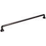 Jeffrey Alexander Griffin 18" Center to Center Modern Industrial Farmhouse Appliance Handle / Appliance Pull Brushed Oil Rubbed Bronze