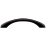 Jeffrey Alexander Philip 5-1/16" Center to Center Arch Bow Elegant Cabinet Handle / Drawer Pull Matte Black