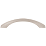 Jeffrey Alexander Philip 5-1/16" Center to Center Arch Bow Elegant Cabinet Handle / Drawer Pull Satin Nickel