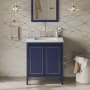 Hale Blue / White Carrara