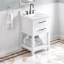 White / Calacatta Vienna Quartz Top