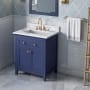 Hale Blue / Calacatta Vienna Quartz Top