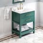 Green / Calacatta Vienna Quartz Top