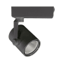 Jesco Lighting 4" Single Light 3000K Integrated LED Track Head with 20 Degree Beam Spread for H-Track Systems Black