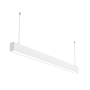 Jesco Lighting LIN 96" Wide LED Linear Chandelier with Indirect Lighting White