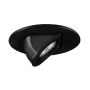 Jesco Lighting 6 Inch Recessed Directional Trim Black
