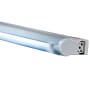 Jesco Lighting 35" Fluorescent Sleek Plus Grounded T5 Adjustable Linkable Under Cabinet Light - 4100K White