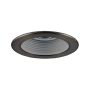 Jesco Lighting 4 Inch Recessed Ceiling Trim White / Satin Chrome