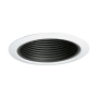 Jesco Lighting 5 Inch Recessed Ceiling Trim Black / White