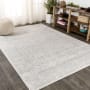 JONATHAN Y Lighting Bohemian FLAIR 7-3/4' x 10' Polypropylene Vintage Indoor Area Rug Gray / Dark Gray