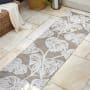 JONATHAN Y Lighting Hawaii 2-1/4' x 8' Polypropylene Botanical Indoor/Outdoor Runner Brown / Ivory