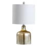 JONATHAN Y Lighting Gemma 19" Tall LED Table Lamp Chrome / Gold