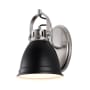 JONATHAN Y Lighting Phineas 11" Tall LED Bathroom Sconce Black