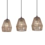 JONATHAN Y Lighting Ibiza Island 3 Light 30" Wide LED Linear Pendant Oil Rubbed Bronze