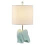 JONATHAN Y Lighting Koda 18" Tall LED Accent Table Lamp Turquoise