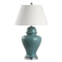 JONATHAN Y Lighting Sagwa 33" Tall LED Table Lamp Teal
