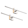 JONATHAN Y Lighting Set of (2) - Makena 2 Light 28" Wide LED Bath Bar Chrome